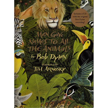 Promotional Man Gave Name Animals Kids Paperback Book 3y+