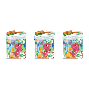 3PK Inkredibles Roarsome Dinosaurs Water Wonder Colouring Kids Kit 3y+