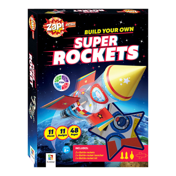 Zap! Extra Build Your Own Super Rockets Craft Activity Kit 8y+