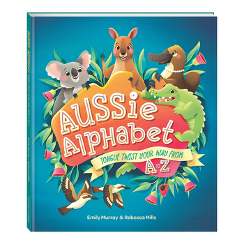 Bonney Press Aussie Alphabet Kids/Childrens Early Learning Book 0y+