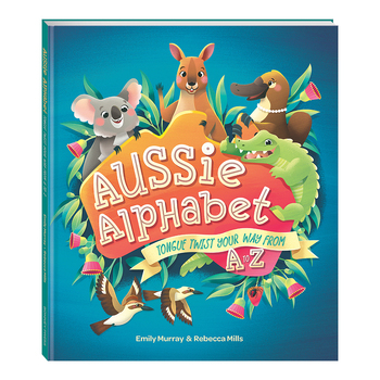 Bonney Press Aussie Alphabet Kids/Childrens Early Learning Book 0y+