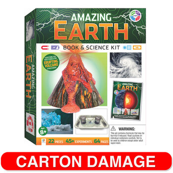 Curious Universe Science Kit: Amazing Earth Educational Activity Set 7y+
