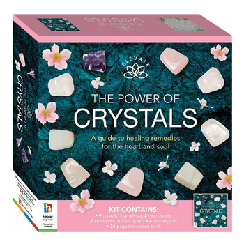 Elevate The Power of Crystals Box Set Mindful Wellness Book Kit 