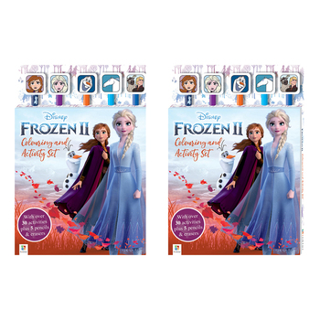 2PK Kaleidoscope Disney Frozen 2 Colouring & Activity Set Kids 3y+