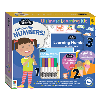 Junior Explorers Ultimate Activity Kit: I Did It! Numbers 3y+