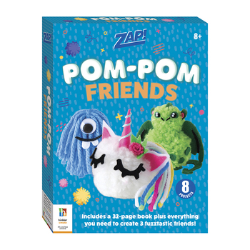 Zap! Extra Pom-Pom Friends Art And Craft Activity Kit 8y+