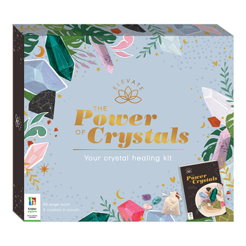 Elevate The Power of Crystals Mindful Wellness Book Kit 