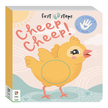 Building Blocks First Steps Cheep Cheep! Sensory Board Book 0y+