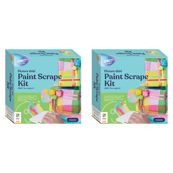 2PK Mindbogglers OMC Picture This Paint Scrape Kit Art/Craft