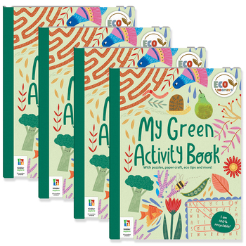 4x Building Blocks Eco Zoomers My Green Childrens Activity Book 5y+