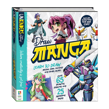Zap! Extra Unbinders Learn To Draw Manga Drawing Activity Book 8y+