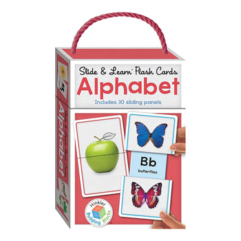 Hinkle Slide & Learn Kids/Childrens Alphabet Flashcards 0y+