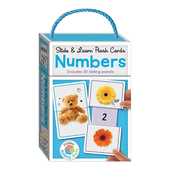Building Blocks Slide & Learn Educational Flashcards Numbers 0y+
