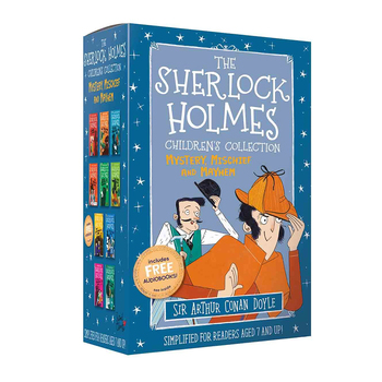 10pc Sherlock Holmes Children's Collection S2 Reading Book 8y+