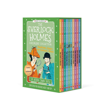 10pc Sherlock Holmes Children's Collection S3 Reading Book 8y+