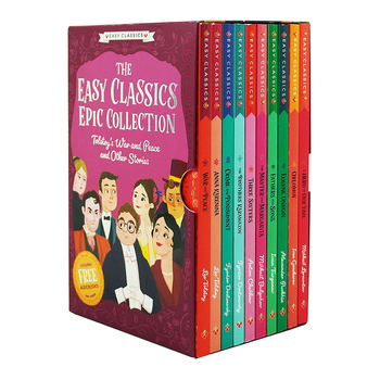 10pc The Easy Classics Epic Collection Reading Book 8y+