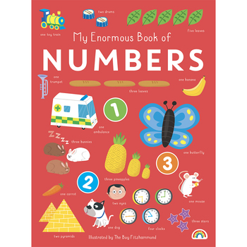 Really Decent Books Enormous Book Of - Numbers Kids 1y+