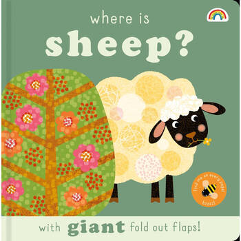 Really Decent Books Where Is - Sheep Interactive 3y+ Kids's Activity Book