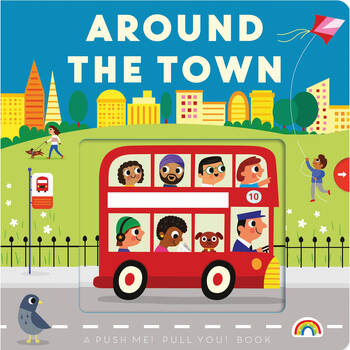 Really Decent Books Push Me, Pull You - Around The Town 1y+ Kids's Activity