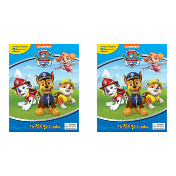 2PK Paw Patrol My Busy Book Kids/Children Activity Kit 3y+