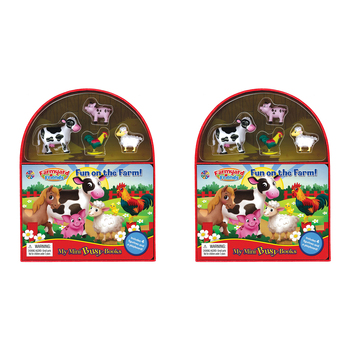 2PK Farm Mini Busy Kids/Children Educational Book 3y+