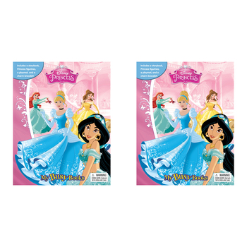 2PK Disney Princess My Busy Book Classic Kids Activity Kit 3y+