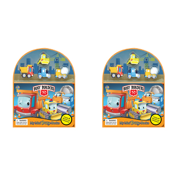 2PK Busy Builders Mini Busy Kids/Children Educational Book 3y+