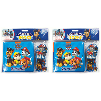 2PK  Paw Patrol Kids/Children Bathtime Books Eva Bag 3y+