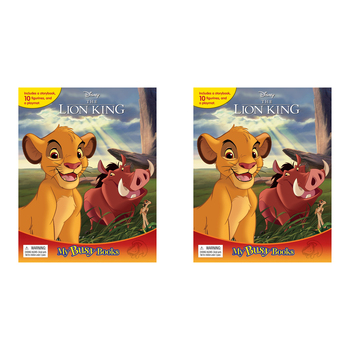 2PK Disney Lion King My Busy Book Kids Activity Kit 3y+