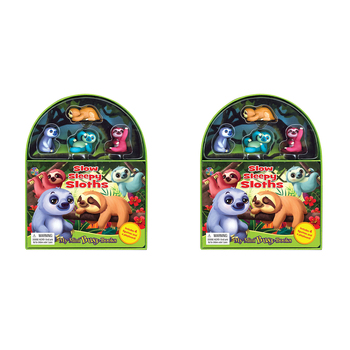 2PK Sloth My Mini Busy Kids/Children Educational Book 3y+