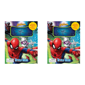 2PK Marvel Spiderman Classic Tattle Tales Kids/Children Storybook 3y+