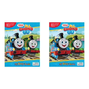2PK Thomas All Engines Go New My Busy Books Kids Activity Kit 3y+