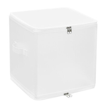 Boxsweden 27L Foldaway Storage Box - White