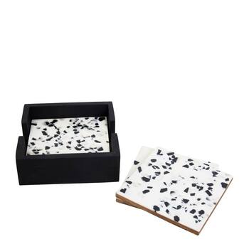 4PK J. Elliot Kirrily Square Coaster 10x10cm Multi