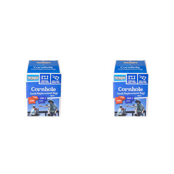 2PK Formula Sports Cornhole Small Replacement Bags 10x10cm Kids 6y+