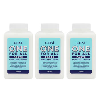 3x Boyle All-In-One 240ml Non-Toxic Glue/Sealer/Finish - Gloss