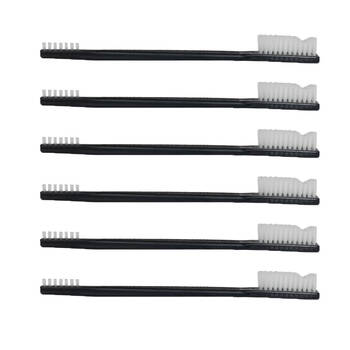 6PK AgBoss Universal Double Ended Spray Nozzle Brush 180mm Black