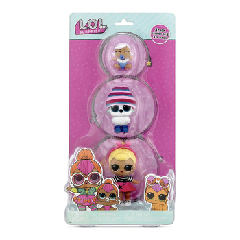 3pc L.O.L. Surprise Tot Pet Sis Kids Doll w/Pet 3+ - Style 2