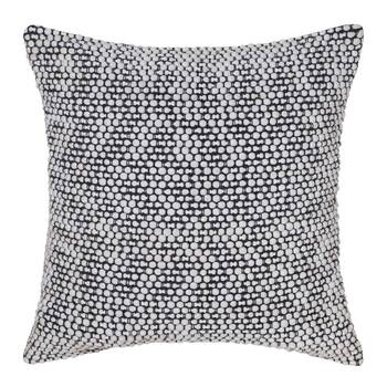 J. Elliot Brody Cushion 50x50cm Ivory & Charcoal