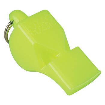 Fox 40 Summit Classic Whistle Outdoor Sports Accessory Neon Yellow