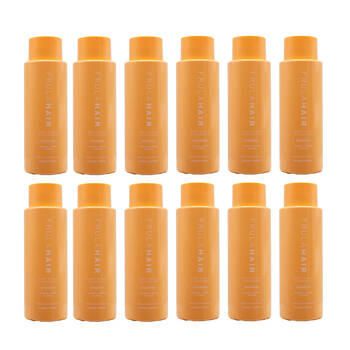 12PK Frula Skin Hair Deep Scalp Cleansing Shampoo 400ml Nourishing/Hydrating
