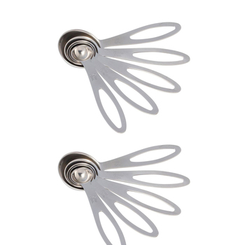 2x 5pc Cuisena Stainless Steel Measuring Spoons Baking Utensil Set