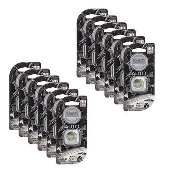 12PK Air Fusion Car/Automotive Air Freshener Vent Clip 4ml - Black Ice