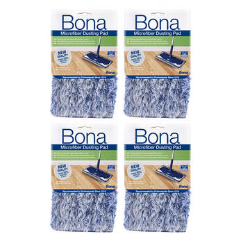 4PK Bona Microfibre Dusting Pad