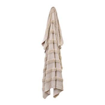 J.Elliot Darby Chenille Throw 130x160cm - Sandstone