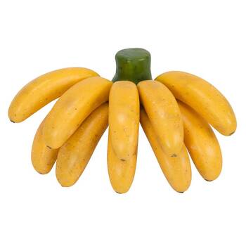 Annabel Trends Banana Bunch 20x16cm Home Fruit Decor - Yellow