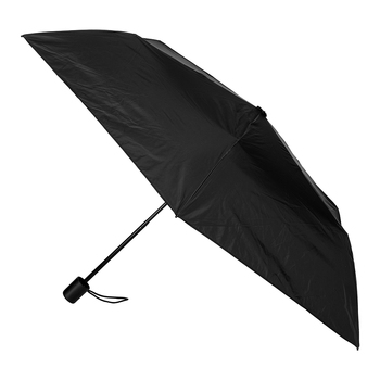 Clifton Travel 90cm Compact Folding Ultra-Lite Umbrella - Black