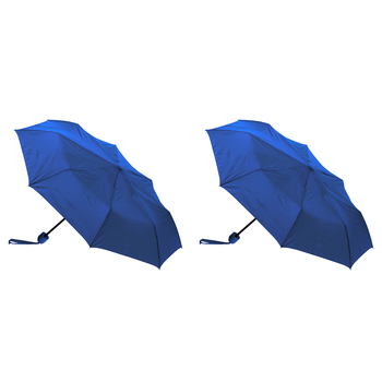 2PK Clifton UPF50+ Mini Maxi Folding Umbrella - Cobalt Blue