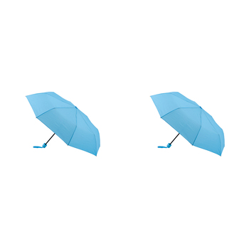 2PK Clifton UPF50+ Mini Maxi Women's Folding Umbrella - Sky Blue