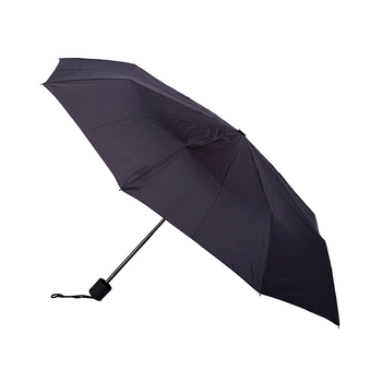 Clifton Women's Folding 96cm Mini Maxi UV Windproof Umbrella - Black